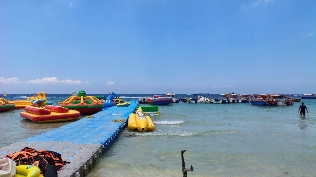 Water sports and boating activities in Havelock – kayaking and fun rides at one of the best adventure spots in Andaman