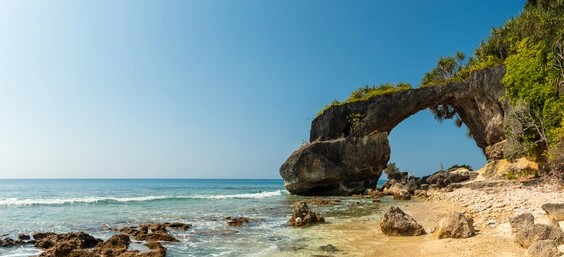 natural coral bridge